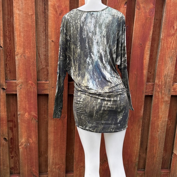 Helmut Lang Gray and Black Long Sleeve Top - Picture 7 of 9